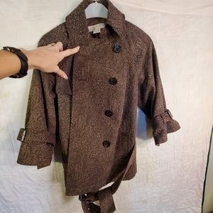 Michael Kors 3 quarter sleeve Raincoat Jacket